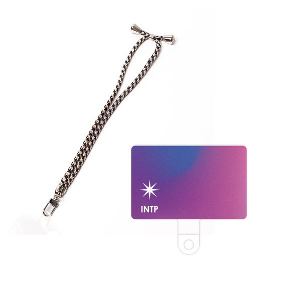 スマホショルダータグ［ オリジナル - INTP 論理学者 - グラデーション ］