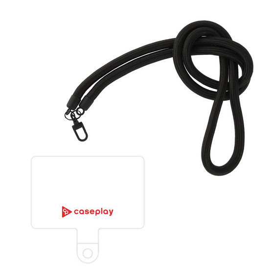 スマホショルダータグ［ オリジナル - caseplayロゴ - レッド/A ］