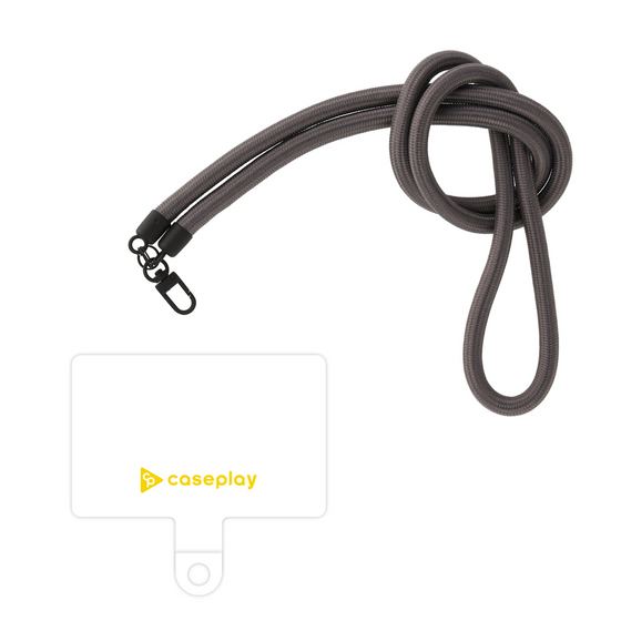 スマホショルダータグ［ オリジナル - caseplayロゴ - イエロー/A ］