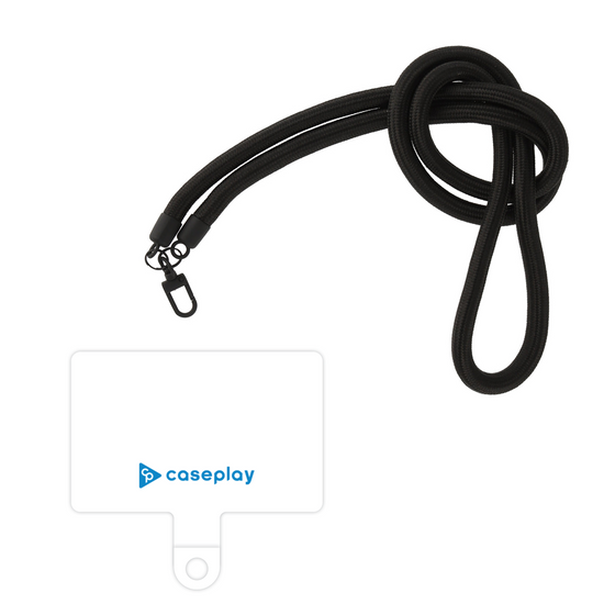 スマホショルダータグ［ オリジナル - caseplayロゴ - ブルー/A ］