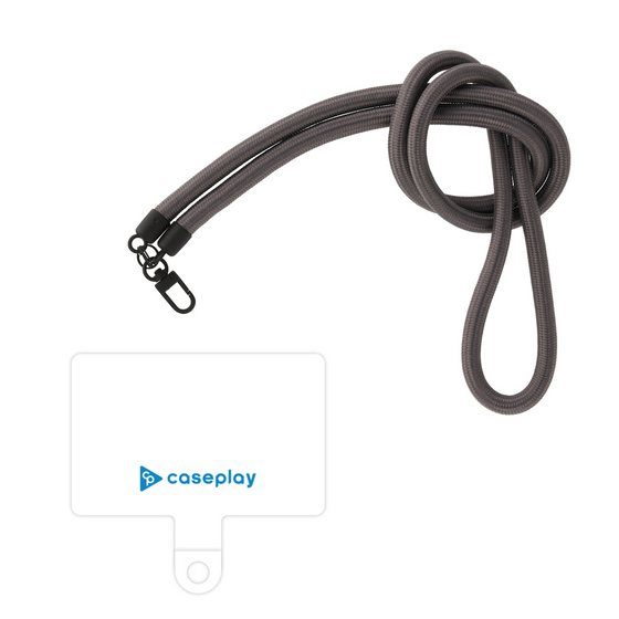 スマホショルダータグ［ オリジナル - caseplayロゴ - ブルー/A ］