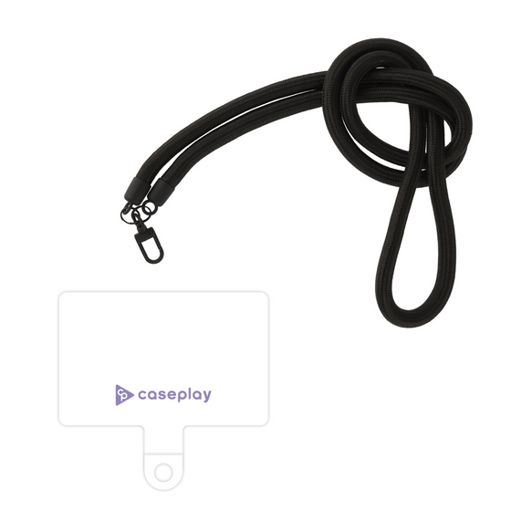 スマホショルダータグ［ オリジナル - caseplayロゴ - パープル/A ］