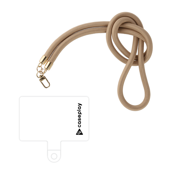 スマホショルダータグ［ オリジナル - caseplayロゴ - ブラック/B ］