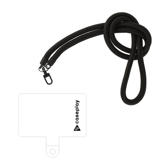 スマホショルダータグ［ オリジナル - caseplayロゴ - ブラック/B ］