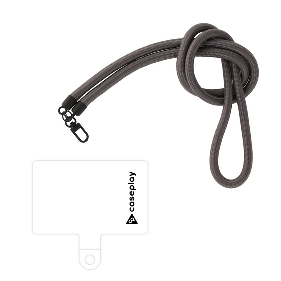 スマホショルダータグ［ オリジナル - caseplayロゴ - ブラック/B ］