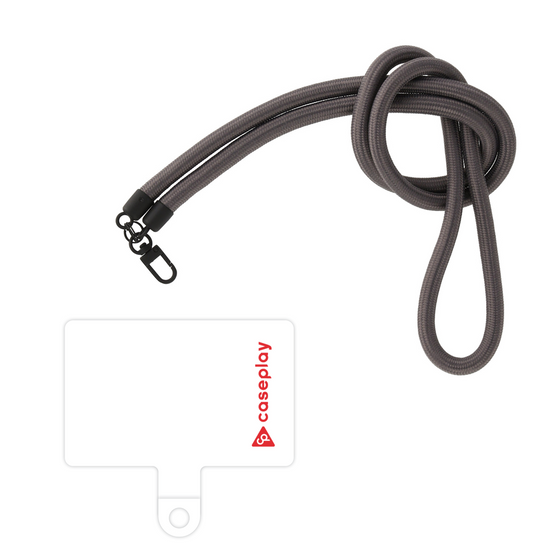 スマホショルダータグ［ オリジナル - caseplayロゴ - レッド/B ］