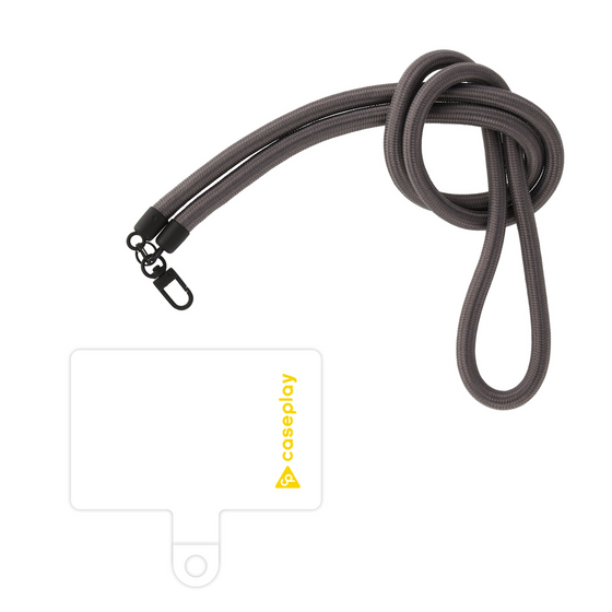 スマホショルダータグ［ オリジナル - caseplayロゴ - イエロー/B ］