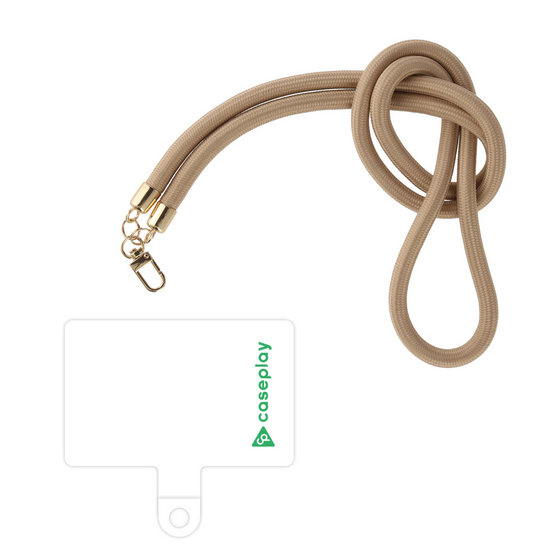 スマホショルダータグ［ オリジナル - caseplayロゴ - グリーン/B ］