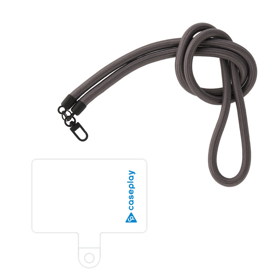 スマホショルダータグ［ オリジナル - caseplayロゴ - ブルー/B ］