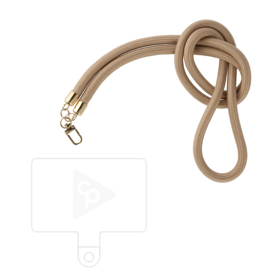 スマホショルダータグ［ オリジナル - caseplayロゴ - ホワイト/C ］