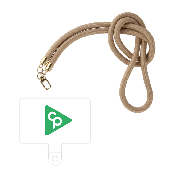 スマホショルダータグ［ オリジナル - caseplayロゴ - グリーン/C ］