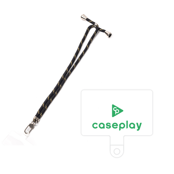 スマホショルダータグ［ オリジナル - caseplayロゴ - グリーン/D ］