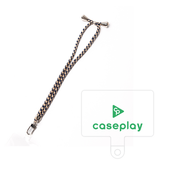 スマホショルダータグ［ オリジナル - caseplayロゴ - グリーン/D ］