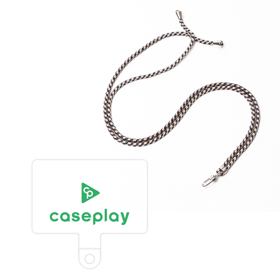 スマホショルダータグ［ オリジナル - caseplayロゴ - グリーン/D ］