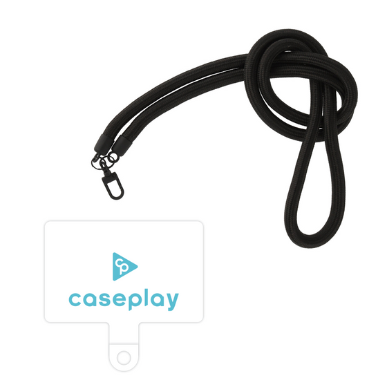 スマホショルダータグ［ オリジナル - caseplayロゴ - ライトブルー/D ］