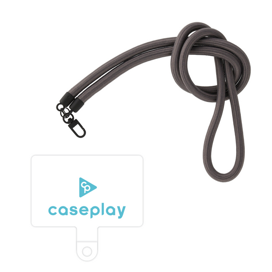 スマホショルダータグ［ オリジナル - caseplayロゴ - ライトブルー/D ］