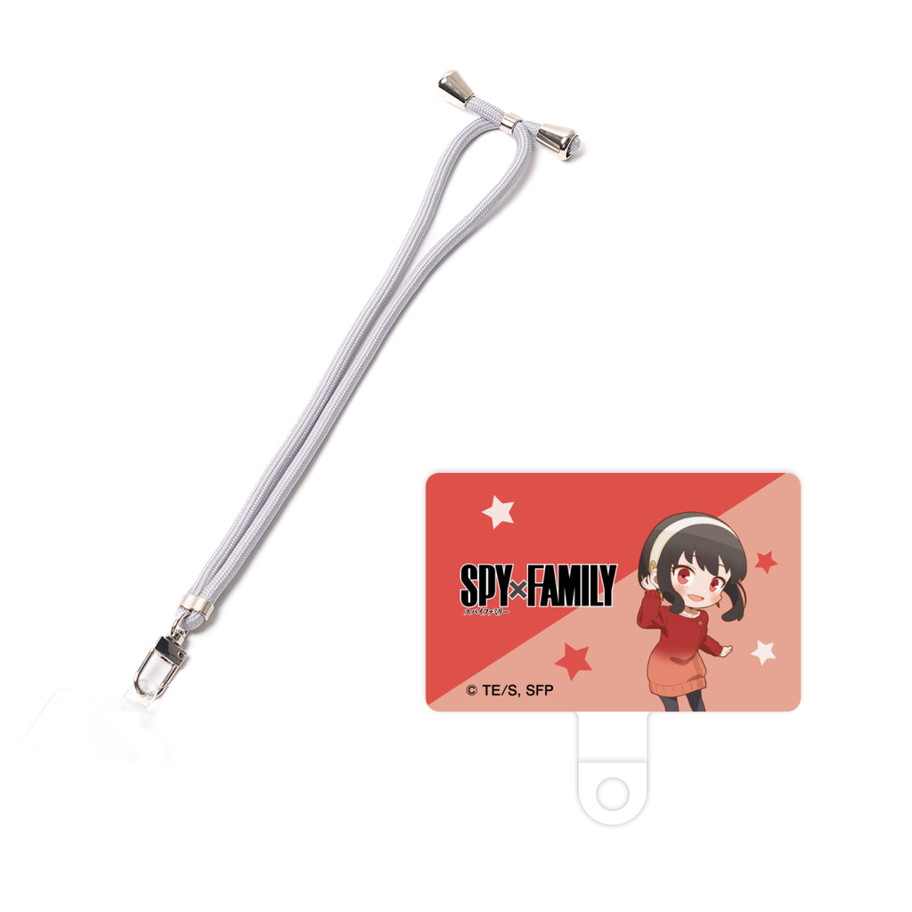 スマホハンドストラップ(細) - グレー - SPY×FAMILY - ヨル・フォージャー
