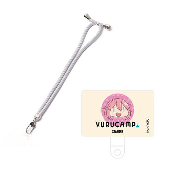 スマホショルダータグ［ 『ゆるキャン△ SEASON3』- 各務原 なでしこ - アイコン ］