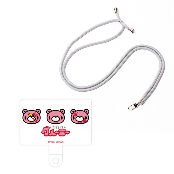 スマホショルダータグ［ グルーミー - フェイス ］