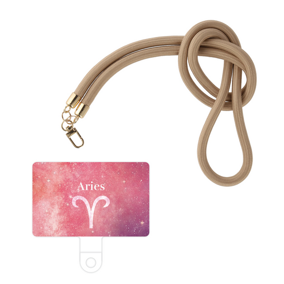 スマホショルダータグ［ STARRY SIGNS - オリジナル - Aries ］