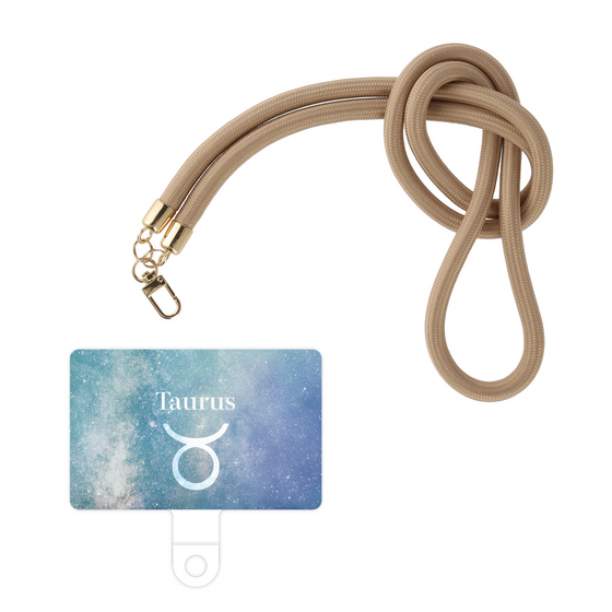 スマホショルダータグ［ STARRY SIGNS - オリジナル - Taurus ］
