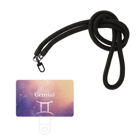 スマホショルダータグ［ STARRY SIGNS - オリジナル - Gemini ］