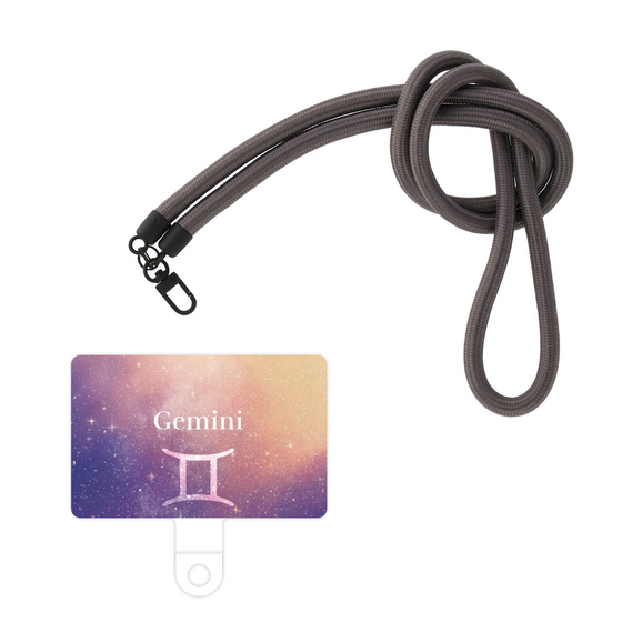 スマホショルダータグ［ STARRY SIGNS - オリジナル - Gemini ］