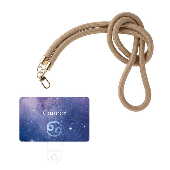 スマホショルダータグ［ STARRY SIGNS - オリジナル - Cancer ］