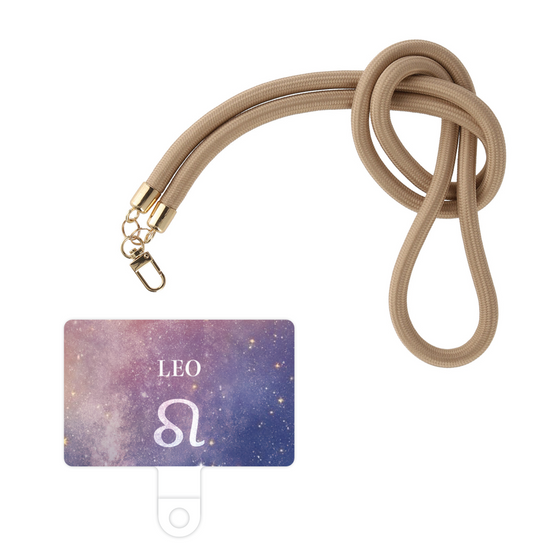 スマホショルダータグ［ STARRY SIGNS - オリジナル - Leo ］