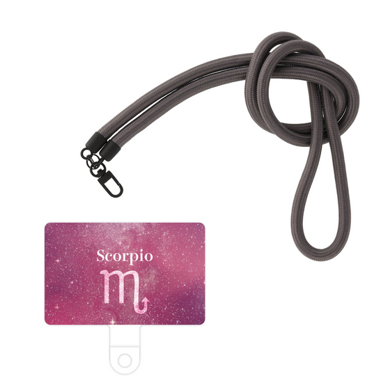 スマホショルダータグ［ STARRY SIGNS - オリジナル - Scorpio ］