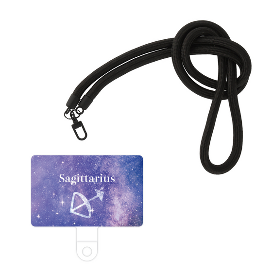 スマホショルダータグ［ STARRY SIGNS - オリジナル - Sagittarius ］