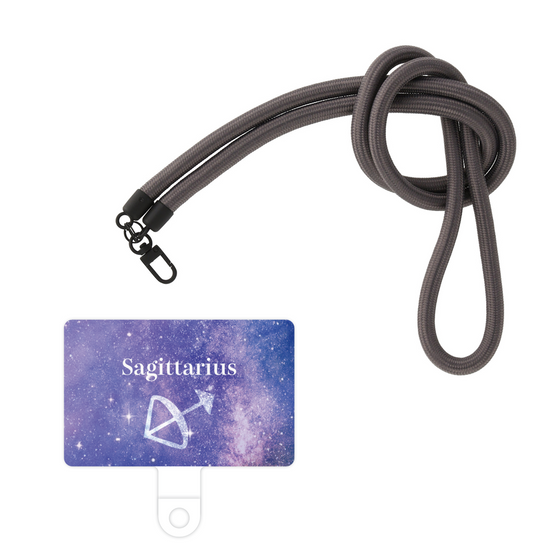 スマホショルダータグ［ STARRY SIGNS - オリジナル - Sagittarius ］
