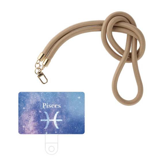 スマホショルダータグ［ STARRY SIGNS - オリジナル - Pisces ］