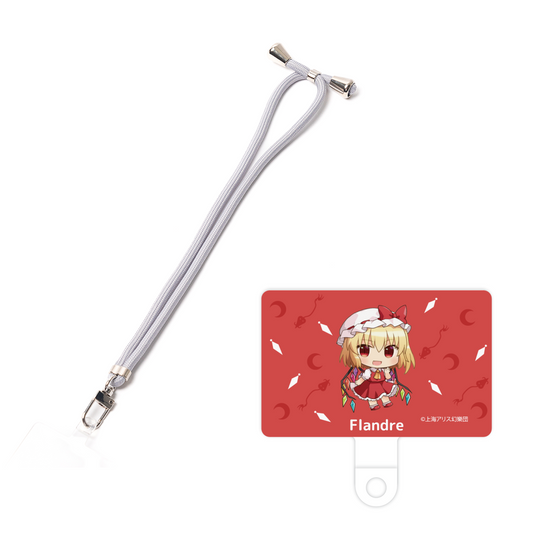 スマホショルダータグ［ 東方プロジェクト - SDキャラ - フランドール・スカーレット ］