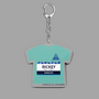 Tシャツ型アクリルキーホルダー［ Tシャツ型アクリルキーホルダー<ミントver.> - RICKEY ］