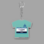 Tシャツ型アクリルキーホルダー［ Tシャツ型アクリルキーホルダー<ミントver.> - T.SORA ］