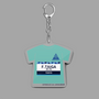 Tシャツ型アクリルキーホルダー［ Tシャツ型アクリルキーホルダー<ミントver.> - F.TAIGA ］