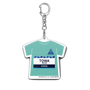 Tシャツ型アクリルキーホルダー［ Tシャツ型アクリルキーホルダー<ミントver.> - TOWA ］