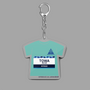 Tシャツ型アクリルキーホルダー［ Tシャツ型アクリルキーホルダー<ミントver.> - TOWA ］