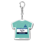 Tシャツ型アクリルキーホルダー［ Tシャツ型アクリルキーホルダー<ミントver.> - YUTA ］