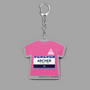 Tシャツ型アクリルキーホルダー［ Tシャツ型アクリルキーホルダー<ピンクver.> - ARCHER ］
