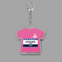Tシャツ型アクリルキーホルダー［ Tシャツ型アクリルキーホルダー<ピンクver.> - KOSUKE ］