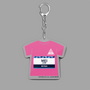 Tシャツ型アクリルキーホルダー［ Tシャツ型アクリルキーホルダー<ピンクver.> - MEI ］