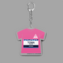 Tシャツ型アクリルキーホルダー［ Tシャツ型アクリルキーホルダー<ピンクver.> - TOWA ］