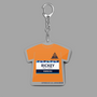 Tシャツ型アクリルキーホルダー［ Tシャツ型アクリルキーホルダー<オレンジver.> - RICKEY ］