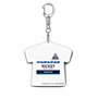 Tシャツ型アクリルキーホルダー［ Tシャツ型アクリルキーホルダー<ホワイトver.> - RICKEY ］