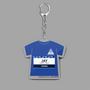 Tシャツ型アクリルキーホルダー［ Tシャツ型アクリルキーホルダー<ブルーver.> - JAY ］