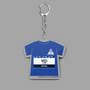 Tシャツ型アクリルキーホルダー［ Tシャツ型アクリルキーホルダー<ブルーver.> - MEI ］