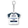Tシャツ型アクリルキーホルダー［ Tシャツ型アクリルキーホルダー<ラグランネイビーver.> - ISSA ］