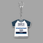 Tシャツ型アクリルキーホルダー［ Tシャツ型アクリルキーホルダー<ラグランネイビーver.> - ISSA ］